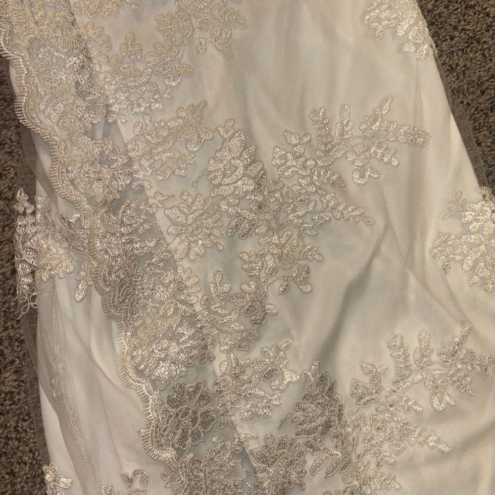 Lace High Slit Dress - Picture 3 of 7